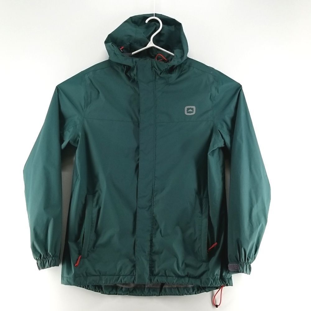 Outbound Jacket Men's Medium Green Lightweight Outdoor Activity Full Zip Pockets